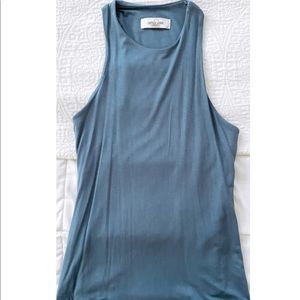 Short sleeve, racer back style top